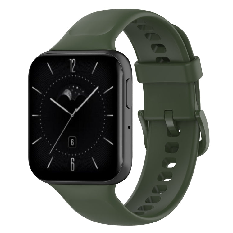 For OPPO Watch 3 Solid Color Soft Silicone Watch Band