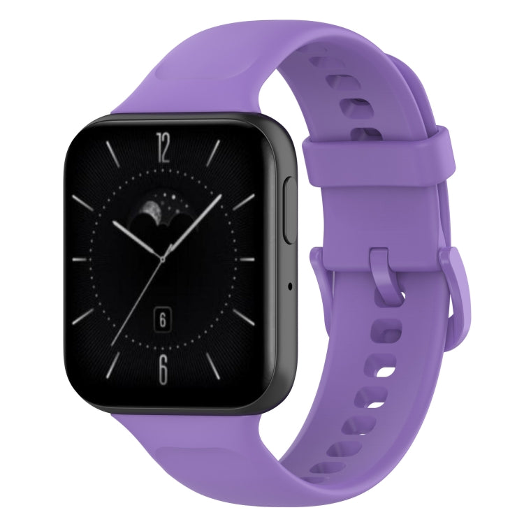 For OPPO Watch 3 Solid Color Soft Silicone Watch Band
