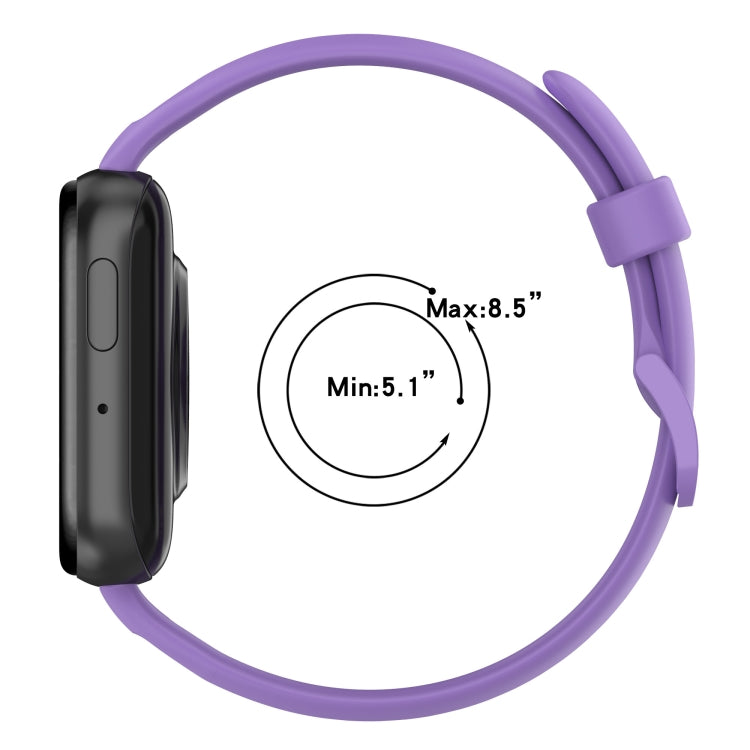 For OPPO Watch 3 Solid Color Soft Silicone Watch Band
