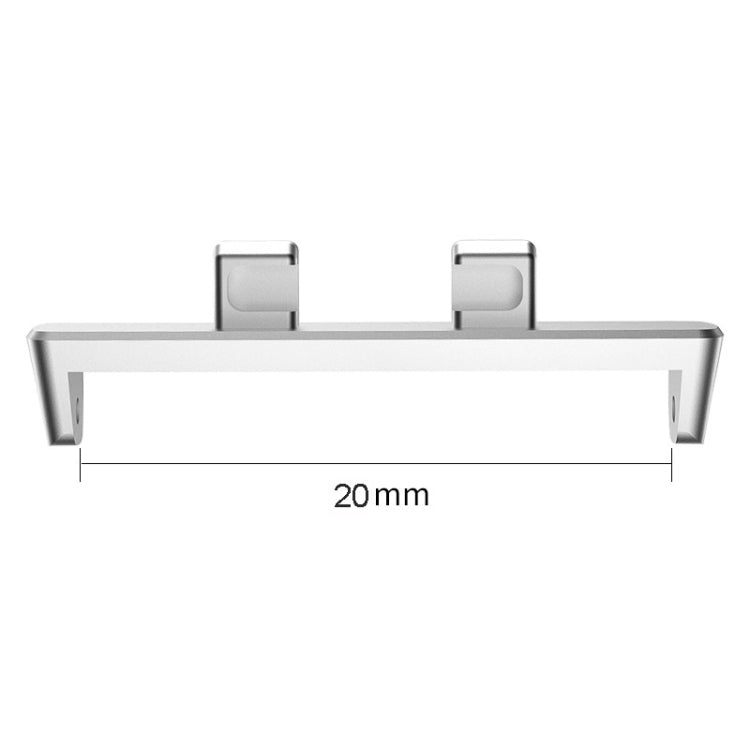 For OPPO Watch3 42mm 1 Pair 20mm Metal Watch Band Connector