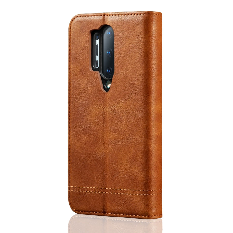 For OnePlus 8 Pro Retro Crazy Horse Texture Horizontal Flip Leather Case , with Card Slots & Holder & Wallet