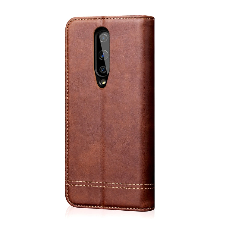 For OnePlus 8 Retro Crazy Horse Texture Horizontal Flip Leather Case , with Card Slots & Holder & Wallet
