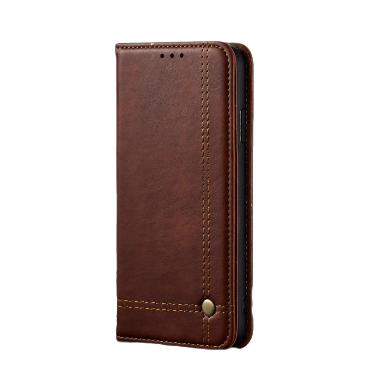 For Galaxy A71 Retro Crazy Horse Texture Horizontal Flip Leather Case , with Card Slots & Holder & Wallet