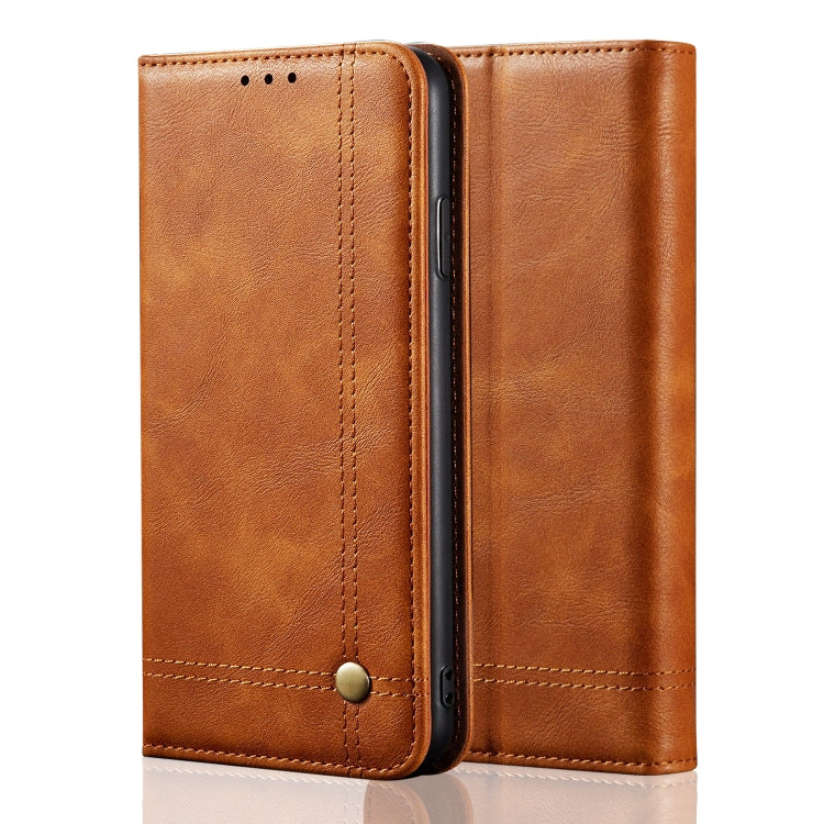 For Galaxy S20 Retro Crazy Horse Texture Horizontal Flip Leather Case , with Card Slots & Holder & Wallet