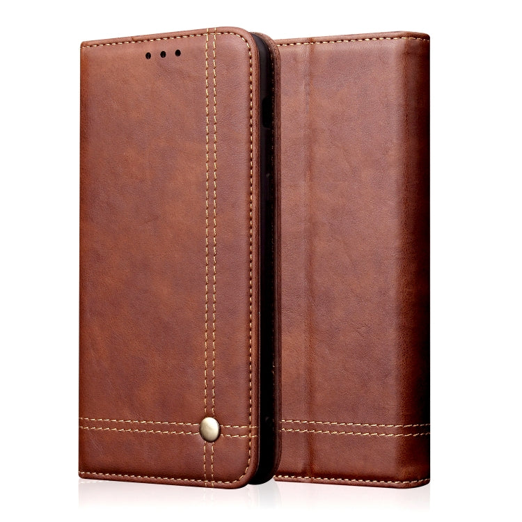 For Galaxy S20 Retro Crazy Horse Texture Horizontal Flip Leather Case , with Card Slots & Holder & Wallet