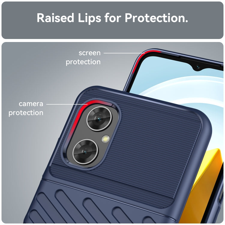 For Xiaomi Poco M4 5G Global Thunderbolt Shockproof TPU Protective Soft Phone Case