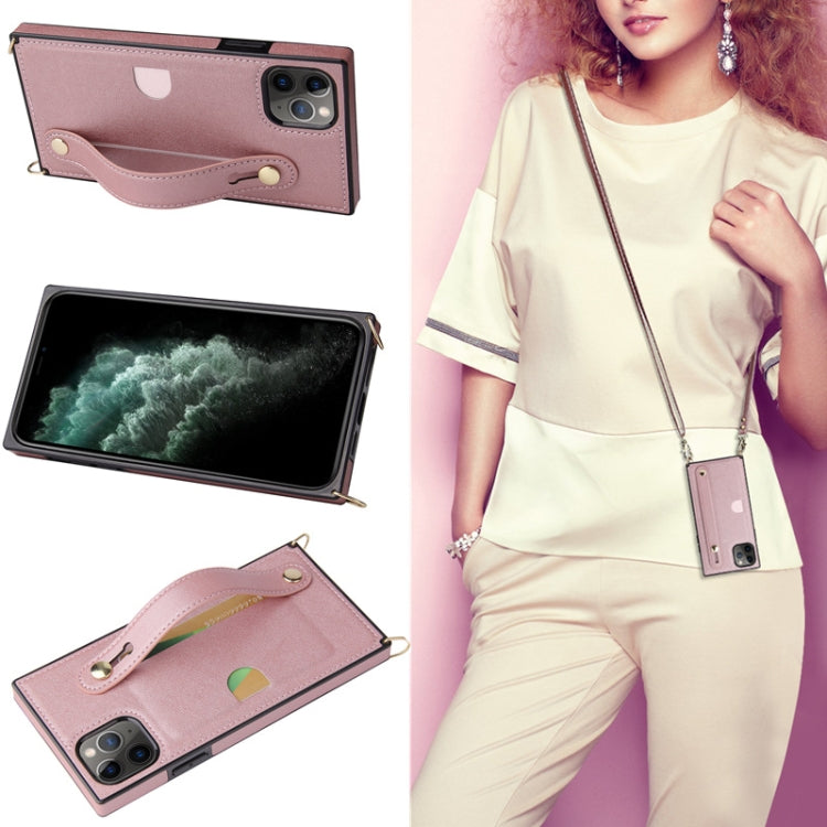 For iPhone 13 mini Crossbody Lanyard Shockproof Protective Phone Case