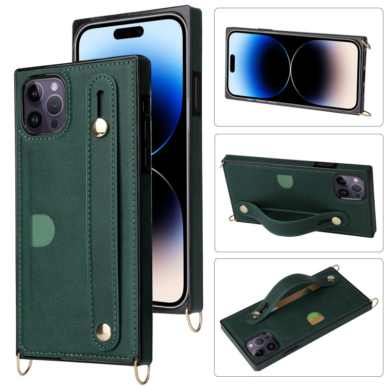 For iPhone 14 Pro Crossbody Lanyard Shockproof Protective Phone Case