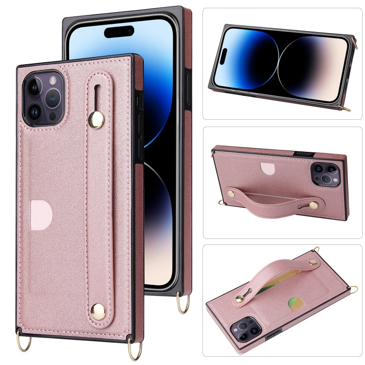 For iPhone 14 Pro Crossbody Lanyard Shockproof Protective Phone Case