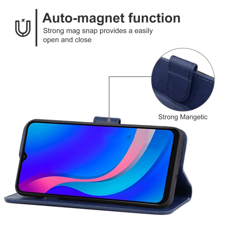 For TCL 305i Fingerprint Version Leather Phone Case