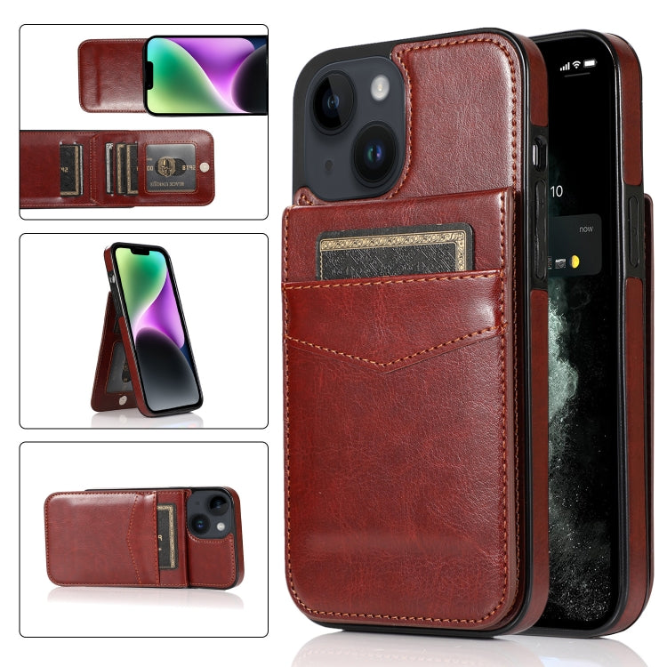 For iPhone 14 Solid Color PC + TPU Protective Phone Case