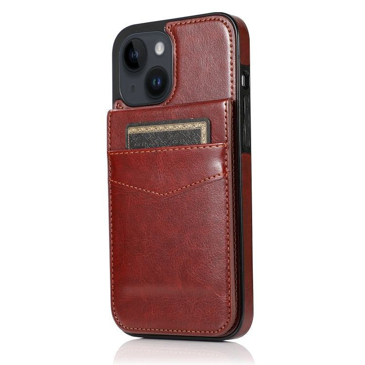 For iPhone 14 Solid Color PC + TPU Protective Phone Case