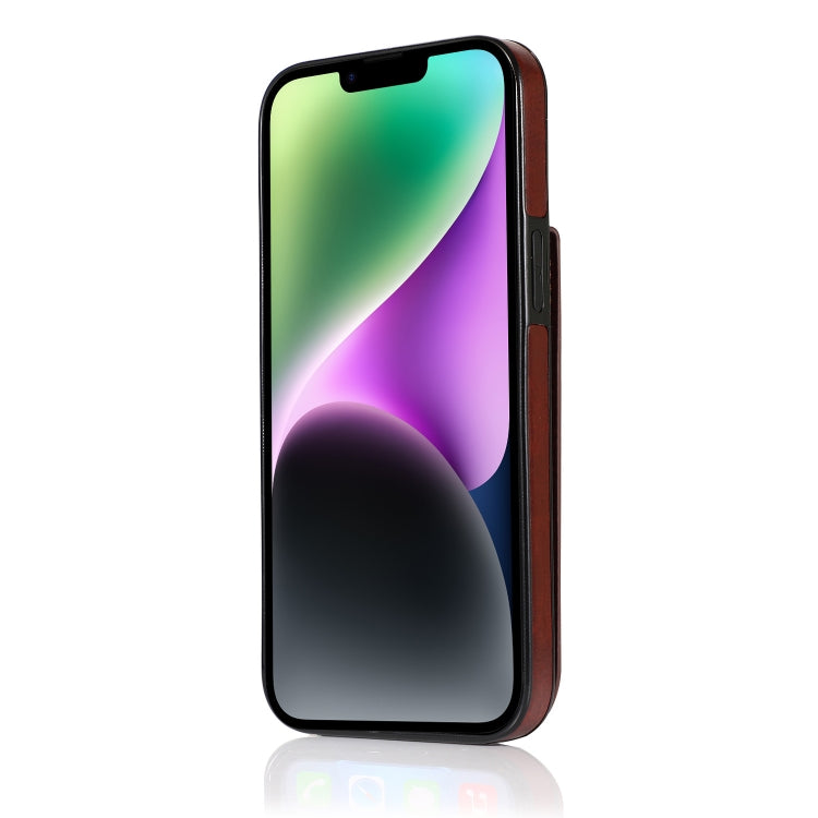 For iPhone 14 Solid Color PC + TPU Protective Phone Case