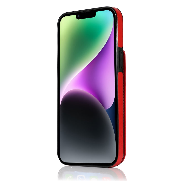 For iPhone 14 Solid Color PC + TPU Protective Phone Case