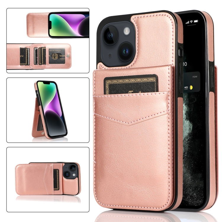 For iPhone 14 Solid Color PC + TPU Protective Phone Case