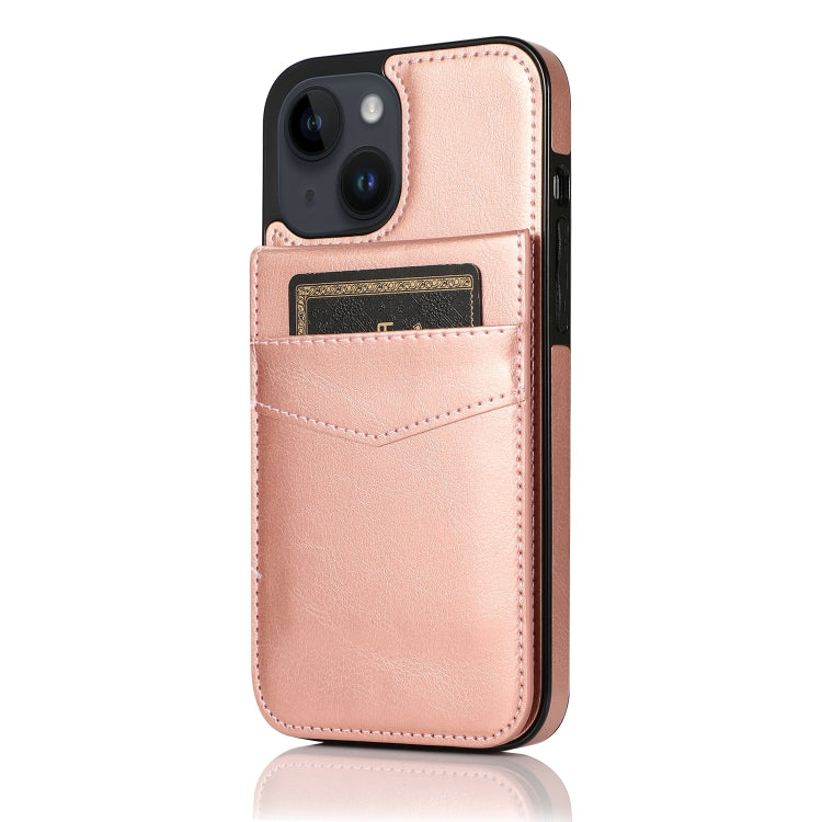 For iPhone 14 Solid Color PC + TPU Protective Phone Case