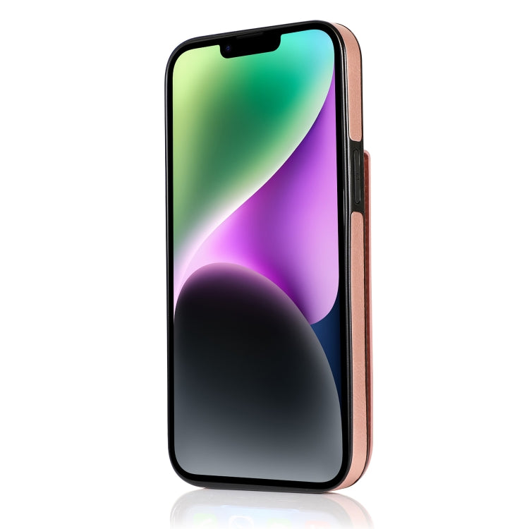 For iPhone 14 Solid Color PC + TPU Protective Phone Case