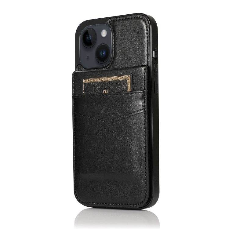 For iPhone 14 Plus Solid Color PC + TPU Protective Phone Case