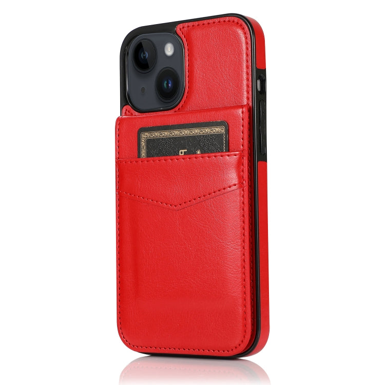 For iPhone 14 Plus Solid Color PC + TPU Protective Phone Case