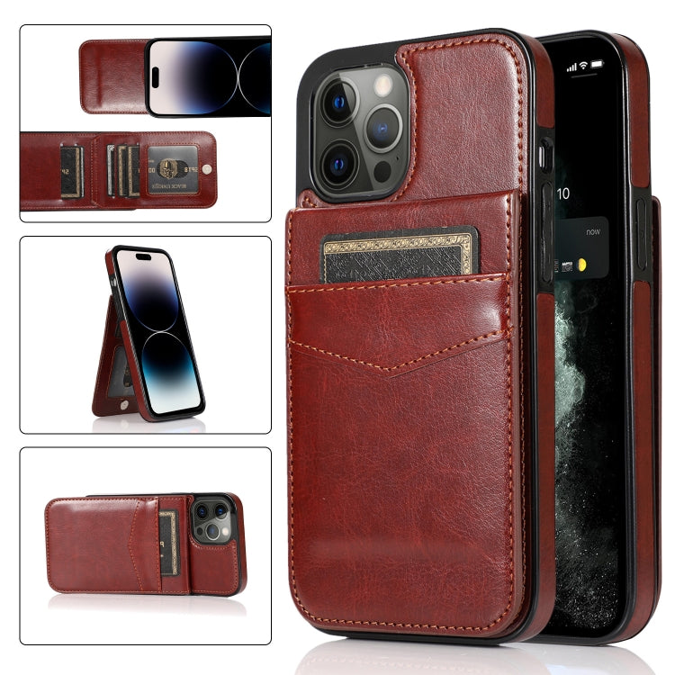 For iPhone 14 Pro Solid Color PC + TPU Protective Phone Case
