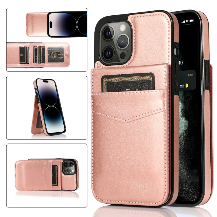 For iPhone 14 Pro Solid Color PC + TPU Protective Phone Case