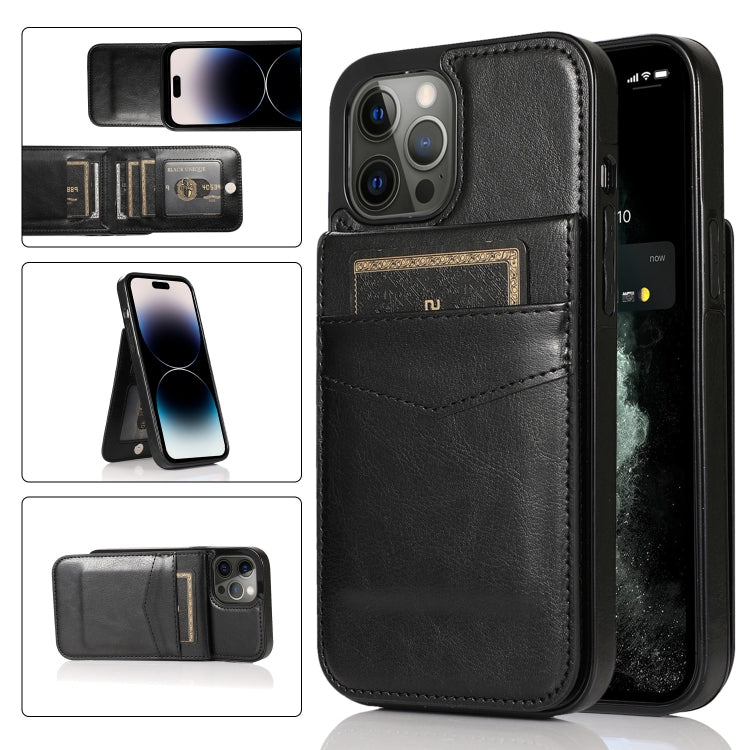For iPhone 14 Pro Max Solid Color PC + TPU Protective Phone Case