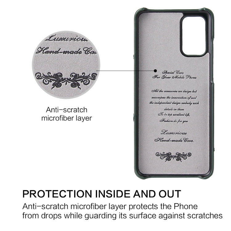 For Galaxy S20+ Fierre Shann Oil Wax Texture Genuine Leather Back Cover Case with 360 Degree Rotation Holder & Card Slot