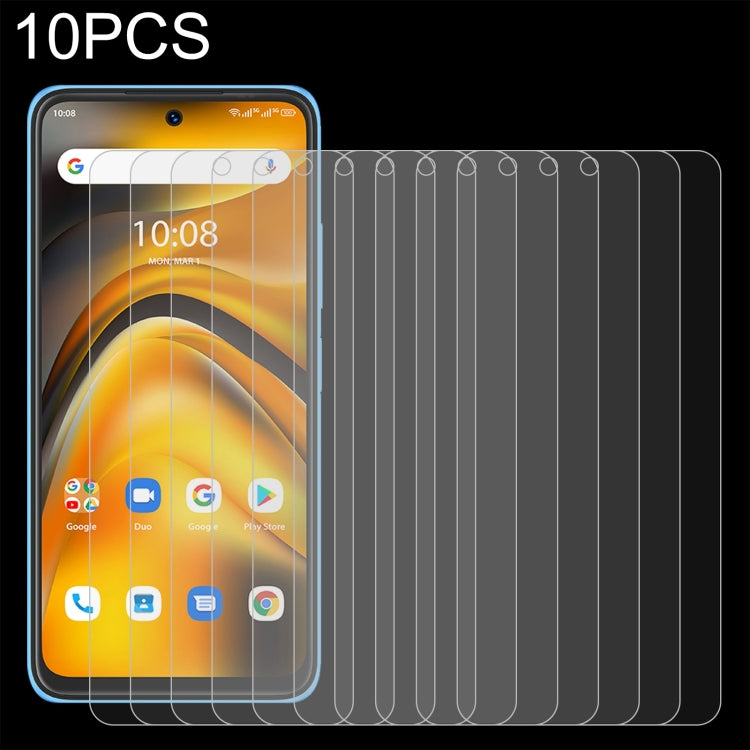 10 PCS 0.26mm 9H 2.5D Tempered Glass Film For UMIDIGI A13 Pro 5G