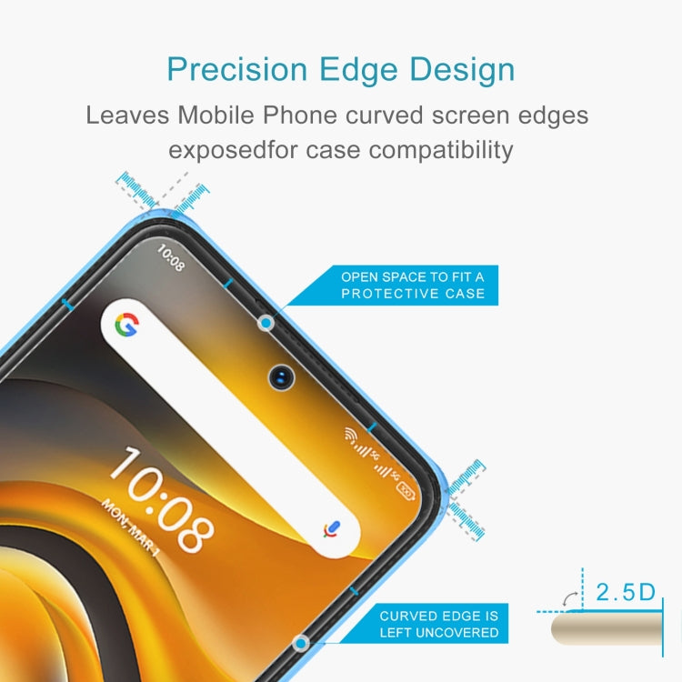 10 PCS 0.26mm 9H 2.5D Tempered Glass Film For UMIDIGI A13 Pro 5G