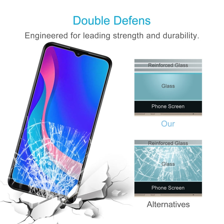 50 PCS 0.26mm 9H 2.5D Tempered Glass Film For TCL 305i