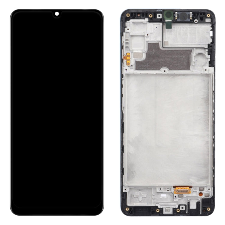 Original Super AMOLED LCD Screen For Samsung Galaxy Galaxy F22 Digitizer Full Assembly with Frame