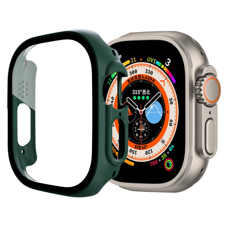 Tempered Glass Film PC Watch Case For Apple Watch Ultra 49mm / Apple Watch Ultra 2 49mm