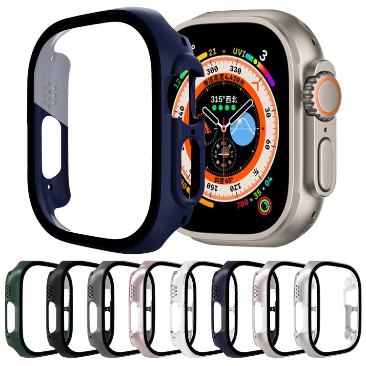 Tempered Glass Film PC Watch Case For Apple Watch Ultra 49mm / Apple Watch Ultra 2 49mm