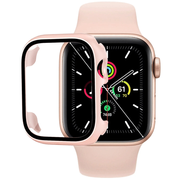 Tempered Glass Film PC Watch Case For Apple Watch Series SE 3&SE 2&6&SE&5&4 40mm