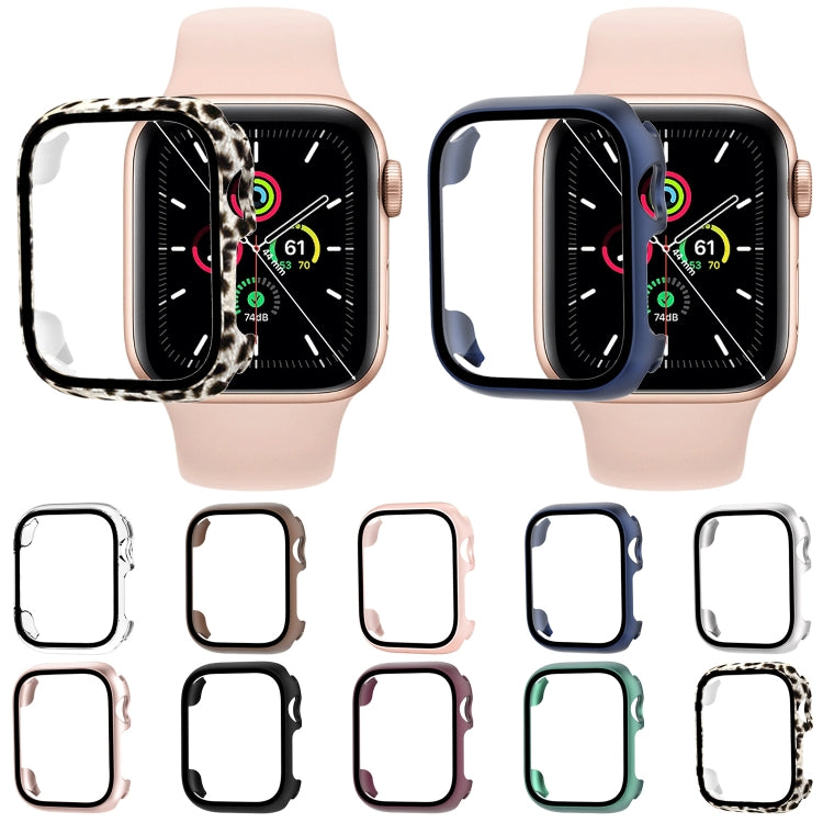 Tempered Glass Film PC Watch Case For Apple Watch Series SE 3&SE 2&6&SE&5&4 40mm