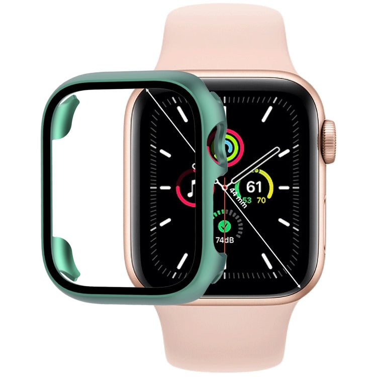 Tempered Glass Film PC Watch Case For Apple Watch Series SE 3&SE 2&6&SE&5&4 44mm