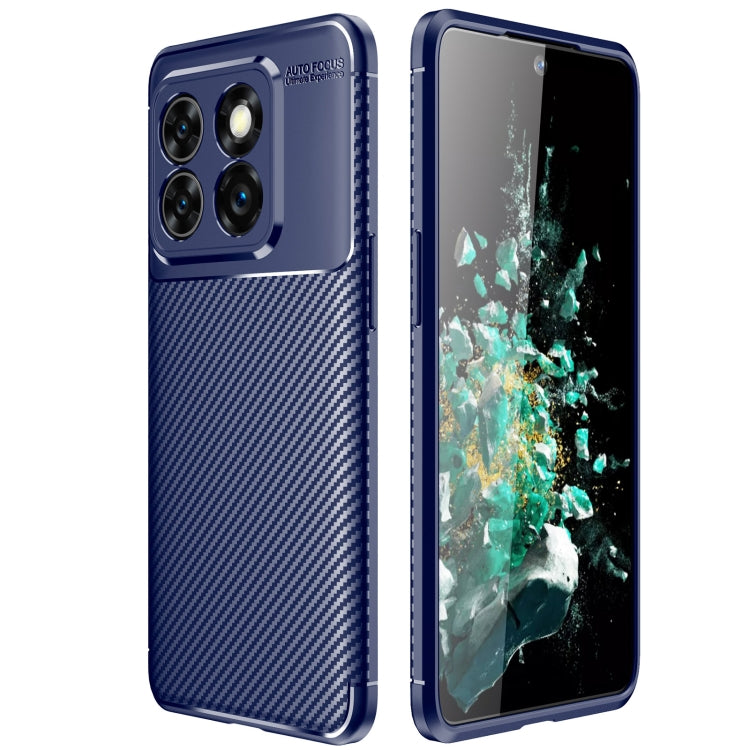 For OnePlus Ace Pro Carbon Fiber Texture Shockproof TPU Phone Case