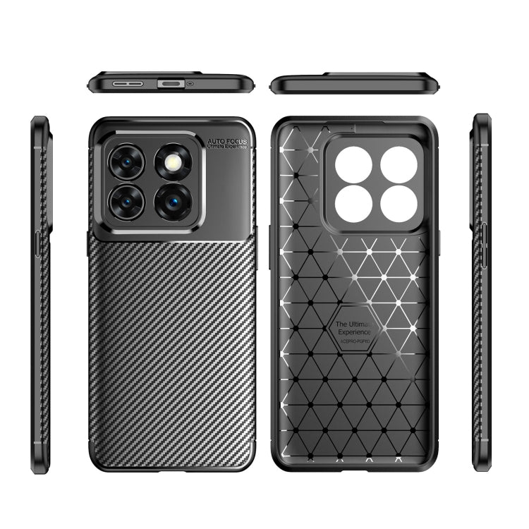 For OnePlus Ace Pro Carbon Fiber Texture Shockproof TPU Phone Case