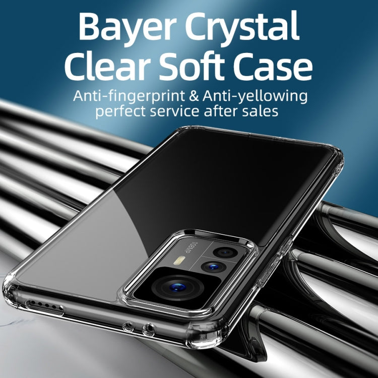 For Xiaomi Redmi K50 Ultra / 12T / 12T Pro Ice Crystal PC + TPU Phone Case