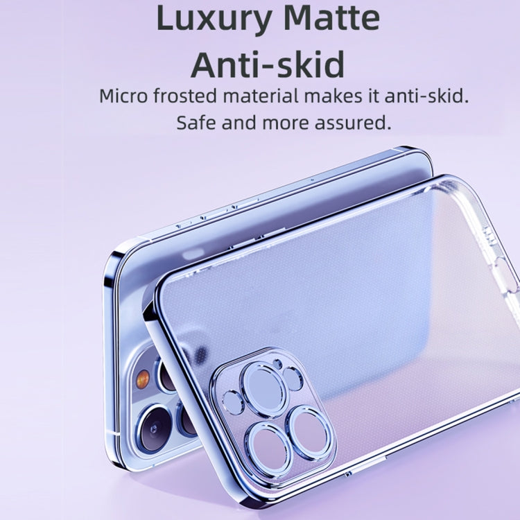 For iPhone 14 Pro ROCK Frosted Plated Phone Case