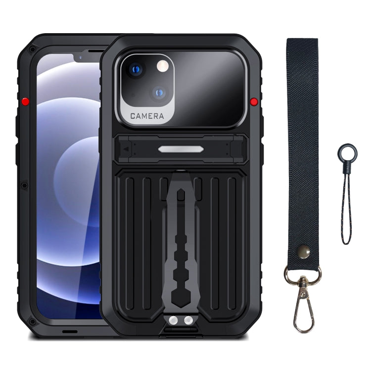 For iPhone 14 Plus Armor Life Waterproof Shockproof Splash-proof Dust-proof Phone Case