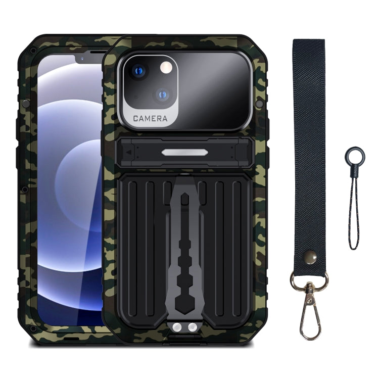 For iPhone 14 Plus Armor Life Waterproof Shockproof Splash-proof Dust-proof Phone Case