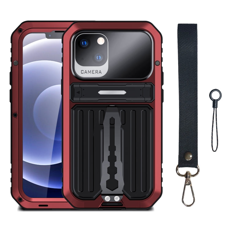 For iPhone 14 Plus Armor Life Waterproof Shockproof Splash-proof Dust-proof Phone Case