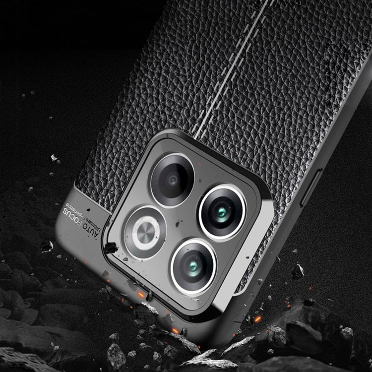 For OnePlus Ace Pro Litchi Texture TPU Phone Case