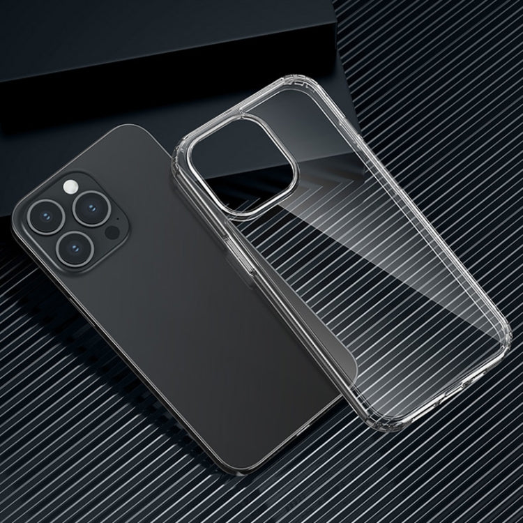 For iPhone 14 ROCK Pure Series Phone Case (Transparent)