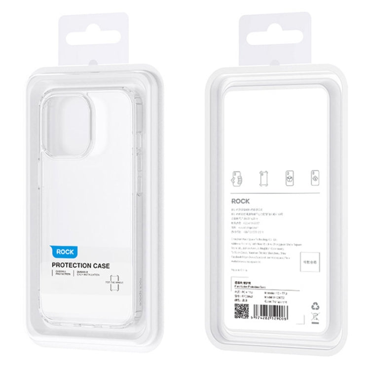 For iPhone 14 Pro ROCK Pure Series Phone Case(Transparent)