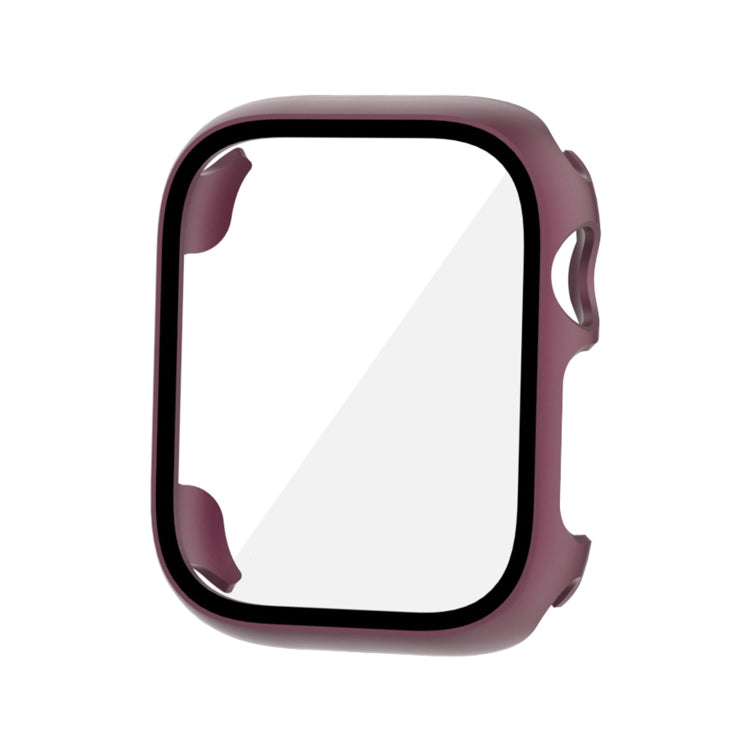 Tempered Glass Film PC Watch Case For Apple Watch Series 9 / 8 / 7 45mm