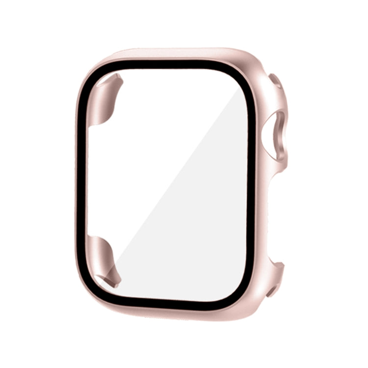Tempered Glass Film PC Watch Case For Apple Watch Series 9 / 8 / 7 45mm