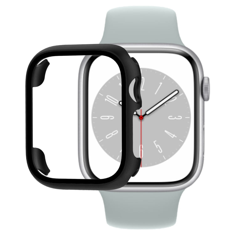 Tempered Glass Film PC Watch Case For Apple Watch Series 9 / 8 / 7 41mm