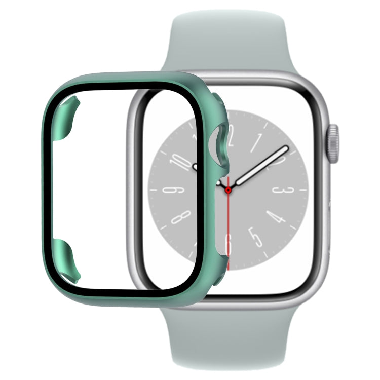 Tempered Glass Film PC Watch Case For Apple Watch Series 9 / 8 / 7 41mm